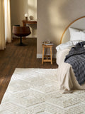 Onno High-Low Cotton Rug Ziggy, Hand-Woven