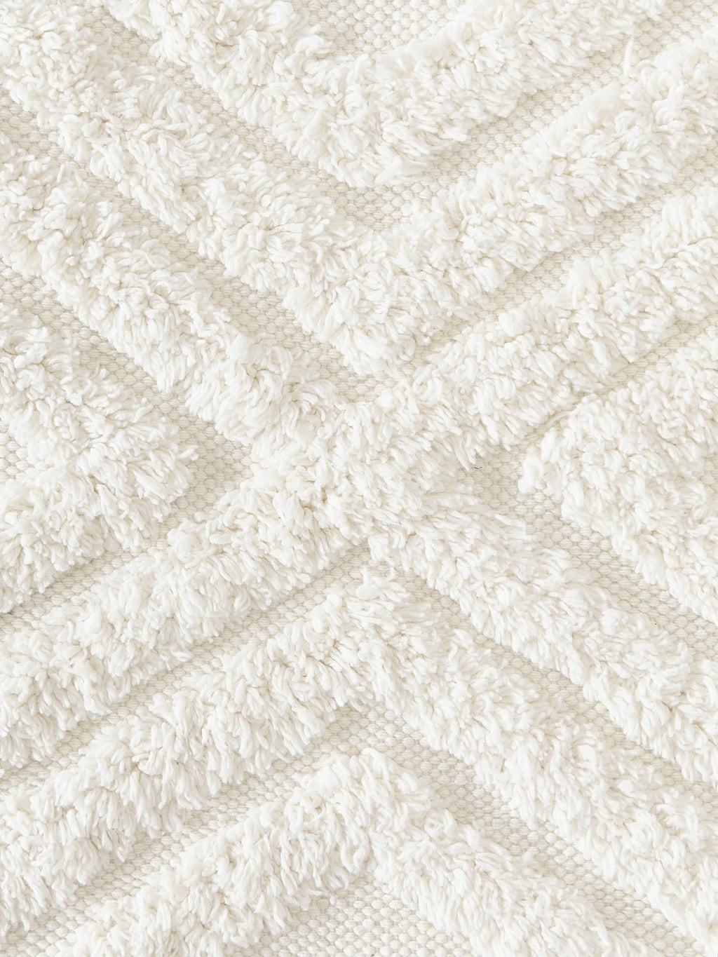 Onno High-Low Cotton Rug Ziggy, Hand-Woven