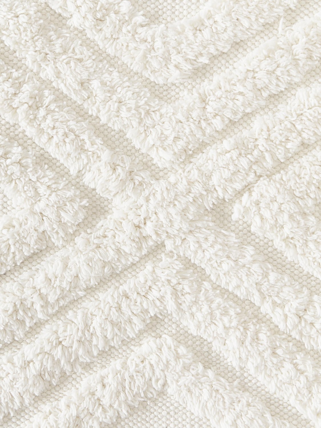 Onno High-Low Cotton Rug Ziggy, Hand-Woven