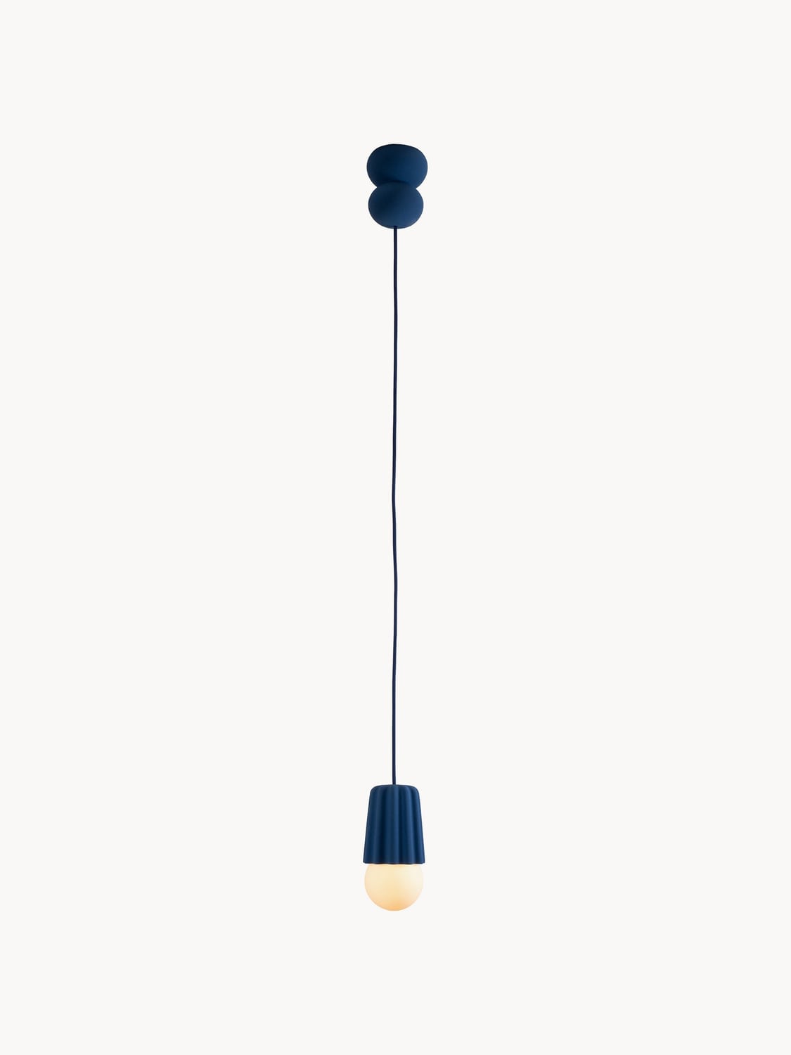 Caslino Small Handmade Dimmable Pendant Light STUCCO No.: 2