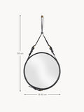 Griante Round Wall Mirror — available in several sizes