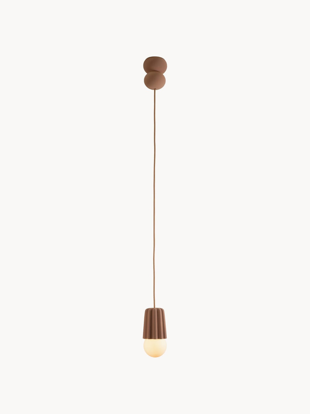 Inverigo Small Handmade Dimmable Pendant Light STUCCO No. 1