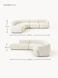 Lavena Modular Corner Sofa (4-seater)