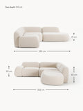 Bellara Modular Corner Sofa (4-seater) with Chaise End