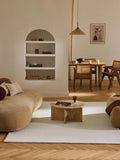 Idroso Hand-Tufted Low-Pile Wool Rug