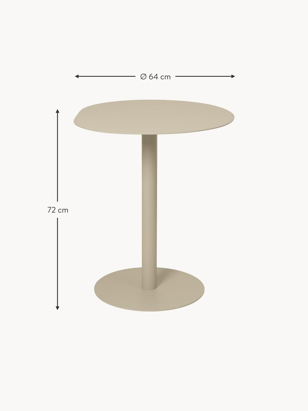 Olginate Organic-Shaped Dining Table