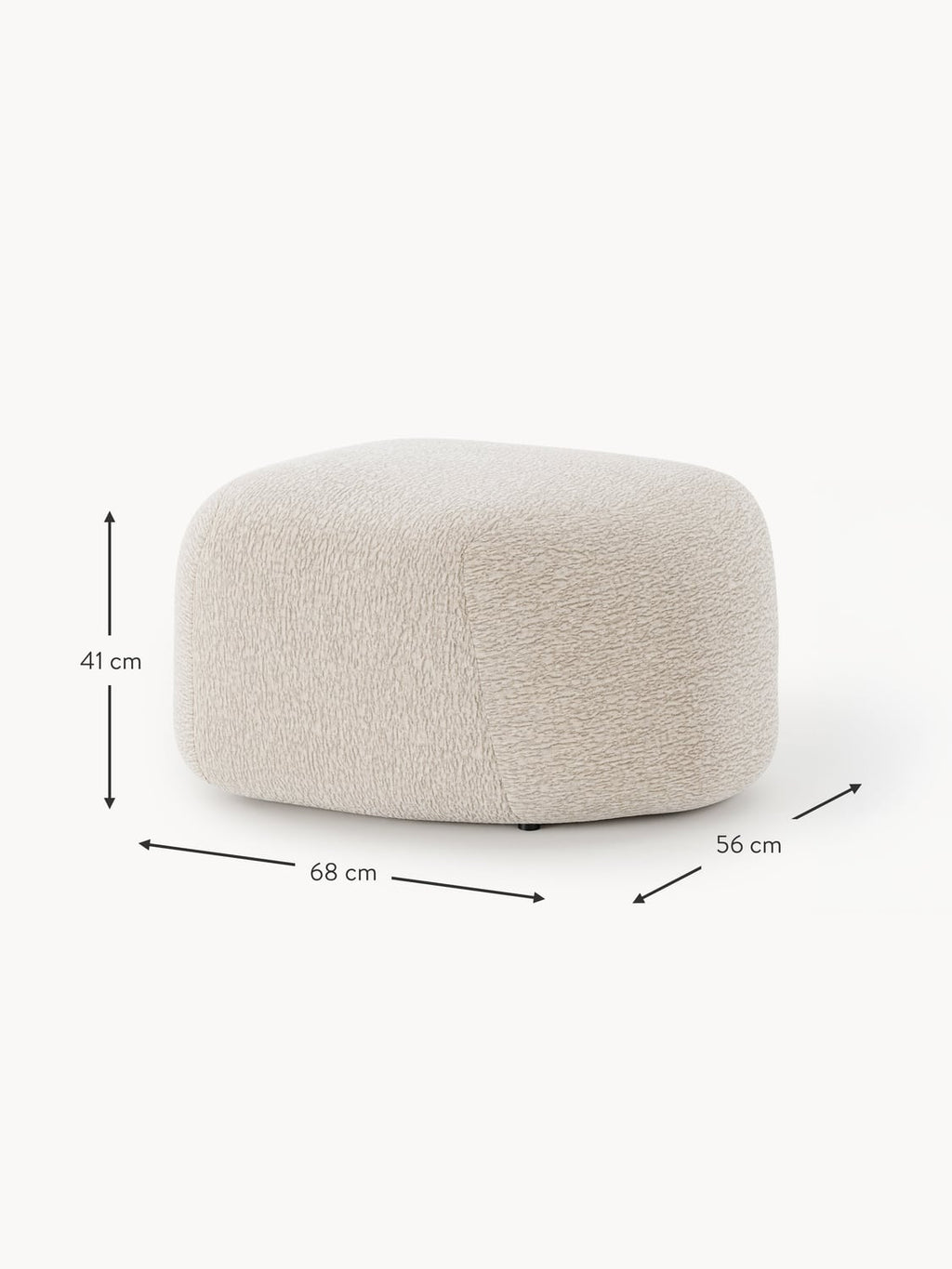 Bellara Oval Ottoman