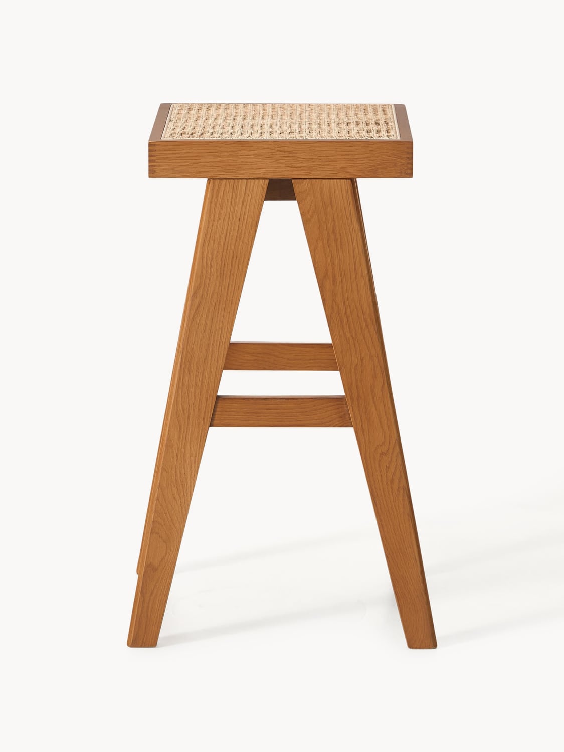 Dosso Bar Stool with Viennese Wickerwork