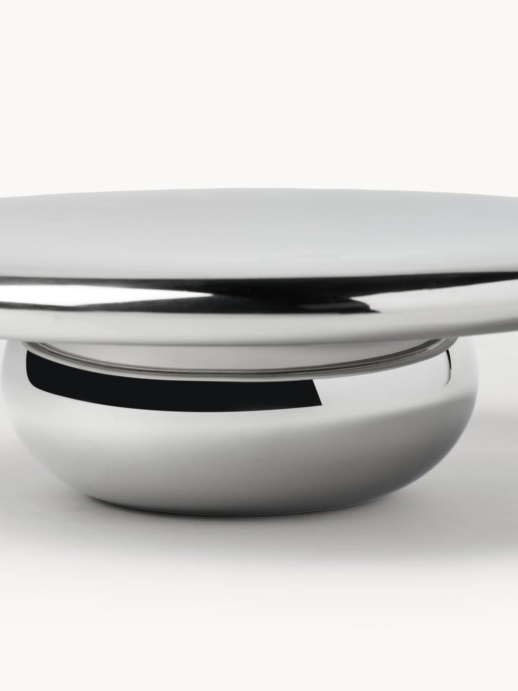 Vighizzolo Stainless Steel Cake Stand — available in several sizes