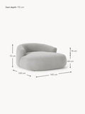 Lavena XL Bouclé Lounge Chair