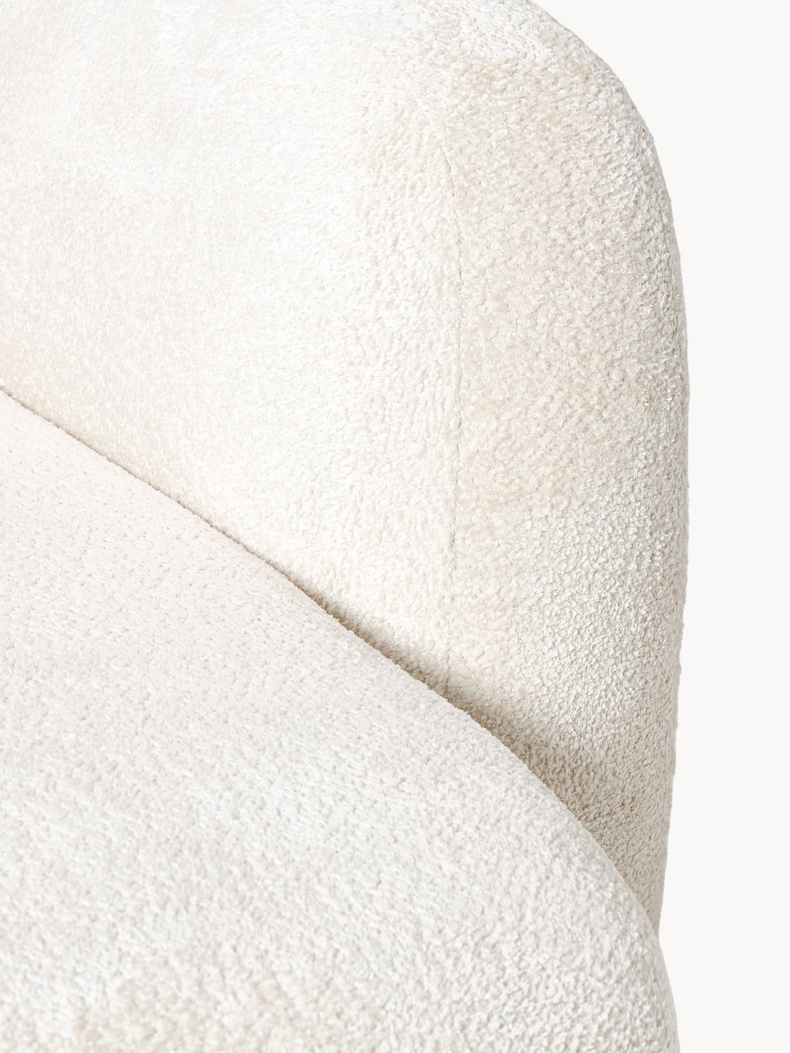 Bellara XL Modular Teddy Bouclé Corner Sofa with Chaise Ends