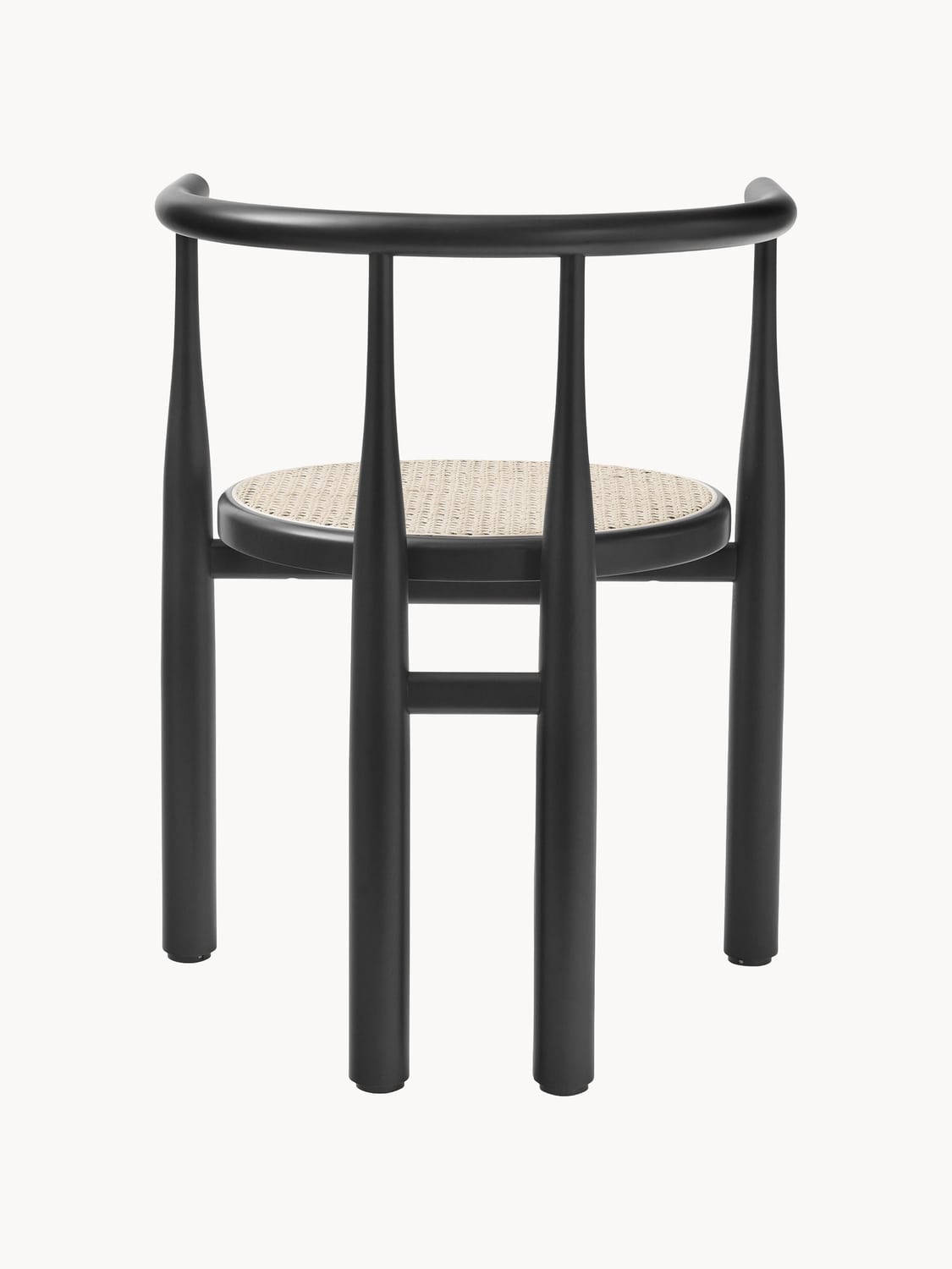Lezzeno Beech Wood Dining Chair with Armrests