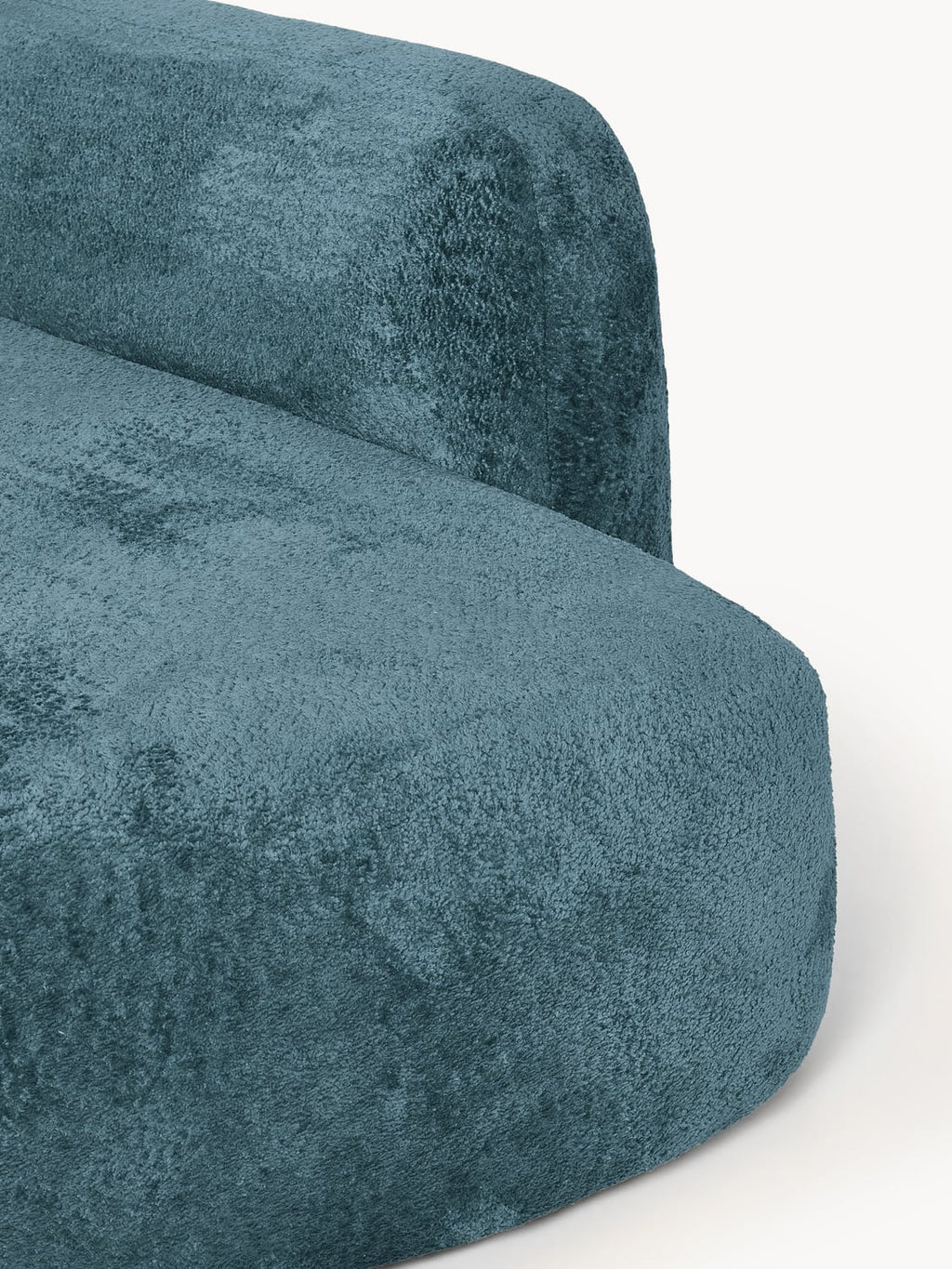 Bellara Modular Teddy Bouclé Chaise (3-seater)