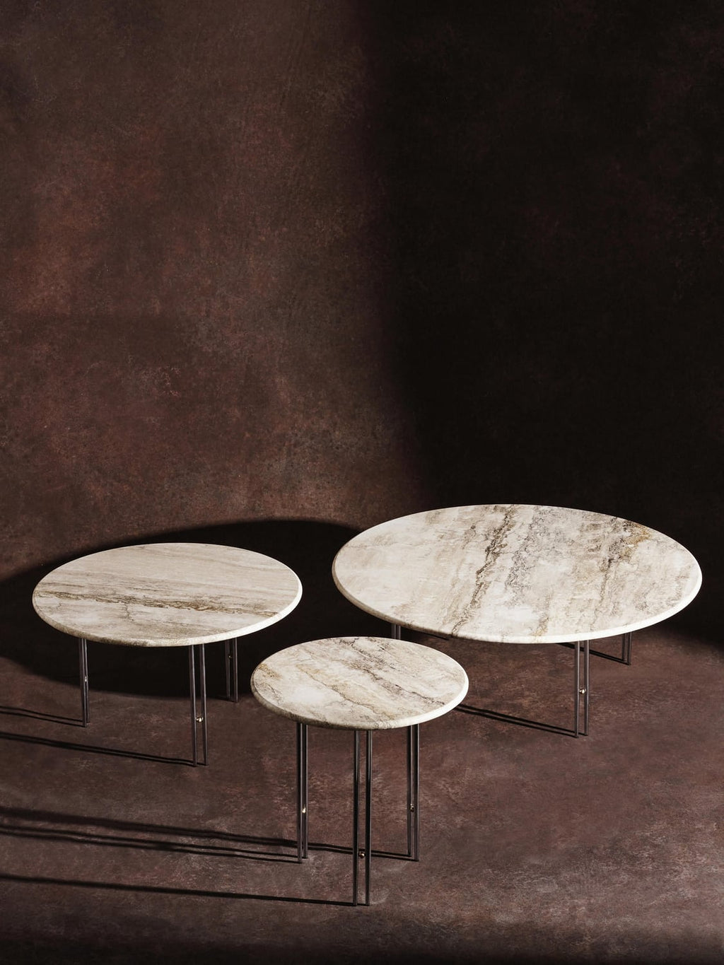 Bellara Round Marble Coffee Table, Ø 70 cm