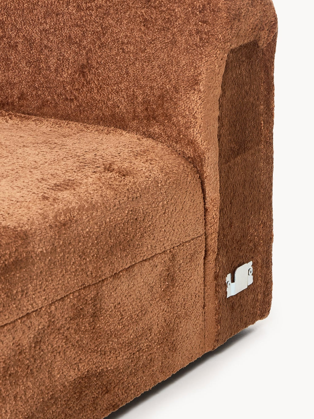 Bellara Teddy Bouclé Chaise Corner Module