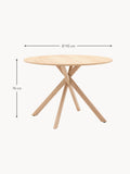 Bellara Round Dining Table, Ø 110 cm