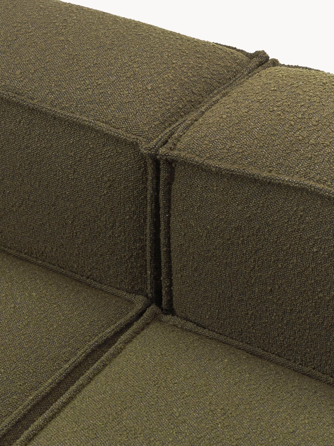 Tavordo Bouclé Modular Sofa (4-seater)