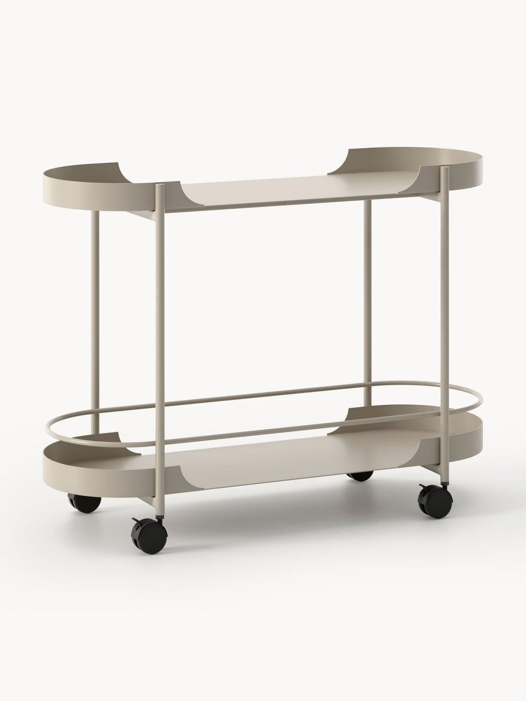 Carlazzo Metal Serving Trolley