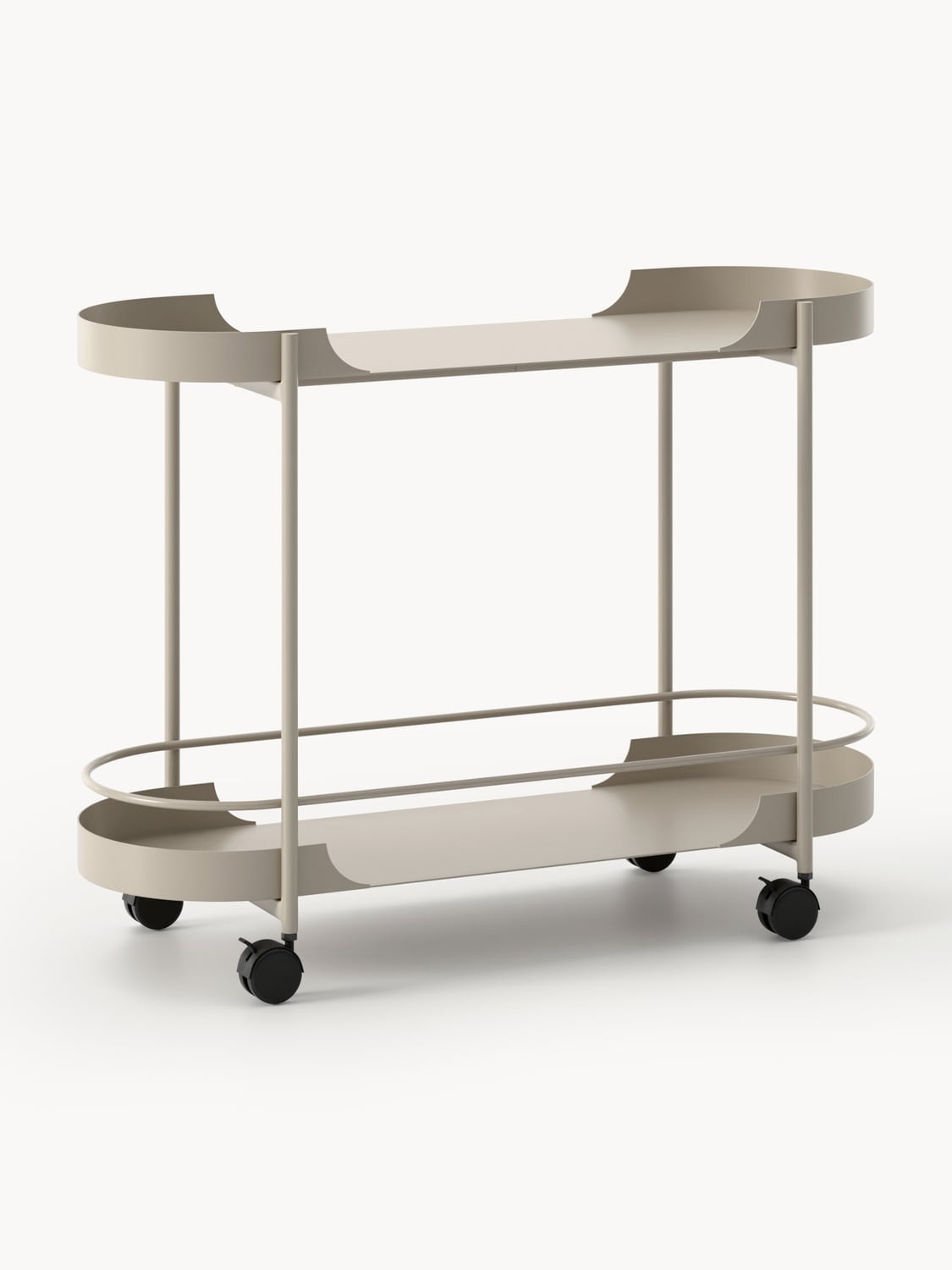 Carlazzo Metal Serving Trolley