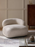 Corvara Teddy Bouclé Lounge Chair