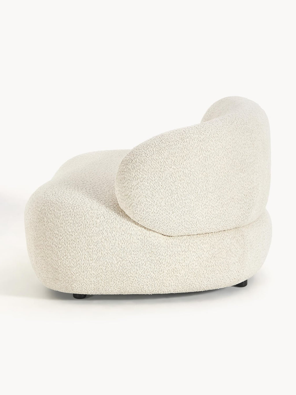 Corvara Teddy Bouclé Lounge Chair
