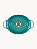 Cermenate Oval Cast Iron Casserole Signature — available in several sizes