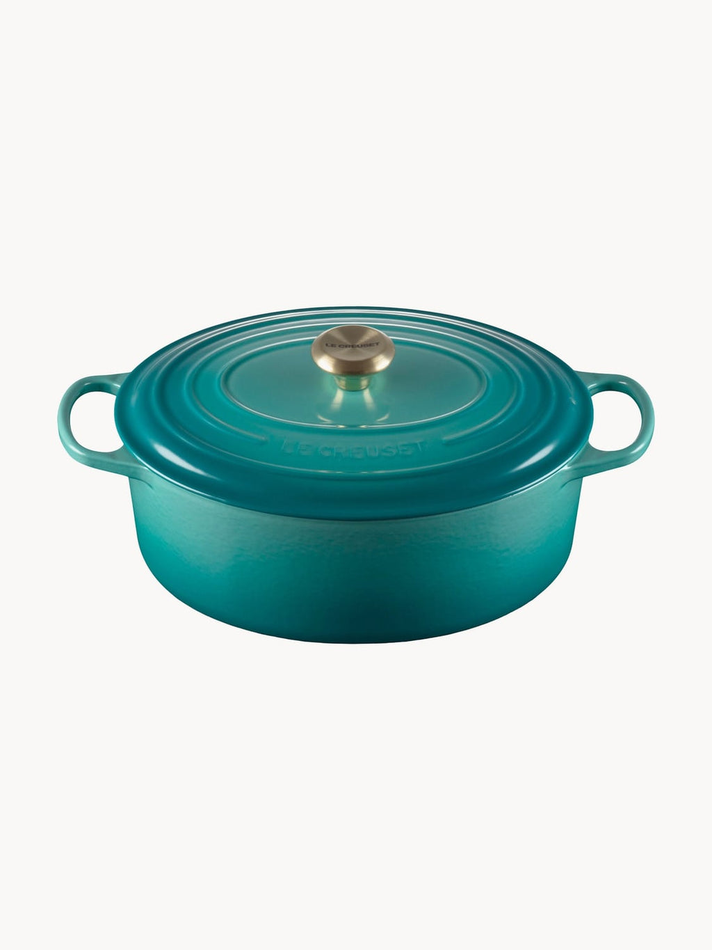 Cermenate Oval Cast Iron Casserole Signature — available in several sizes