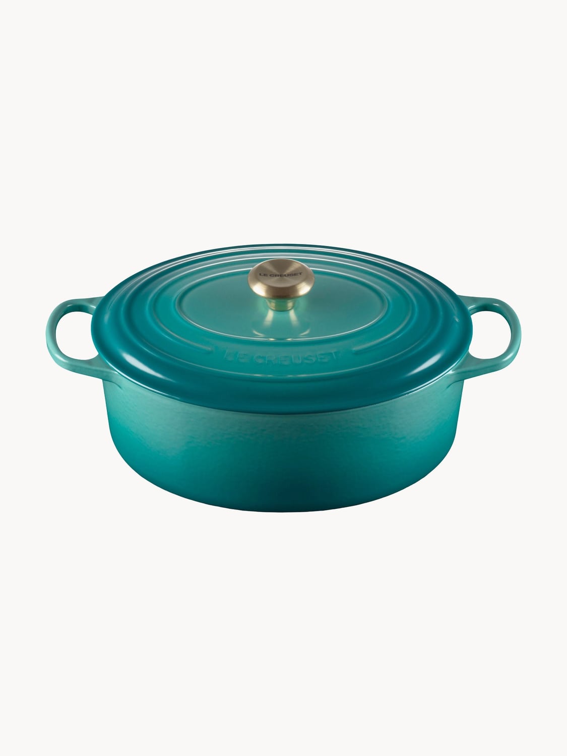 Cermenate Oval Cast Iron Casserole Signature — available in several sizes