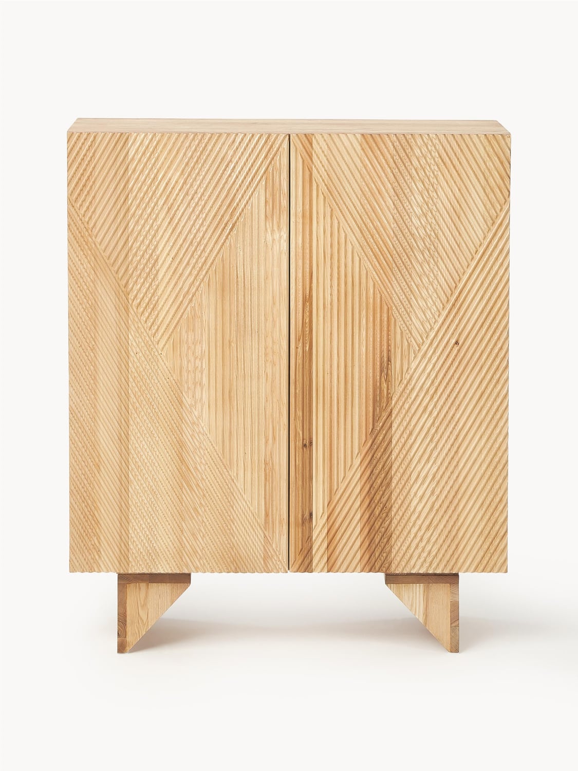 Bizzarone Ash Wood Highboard