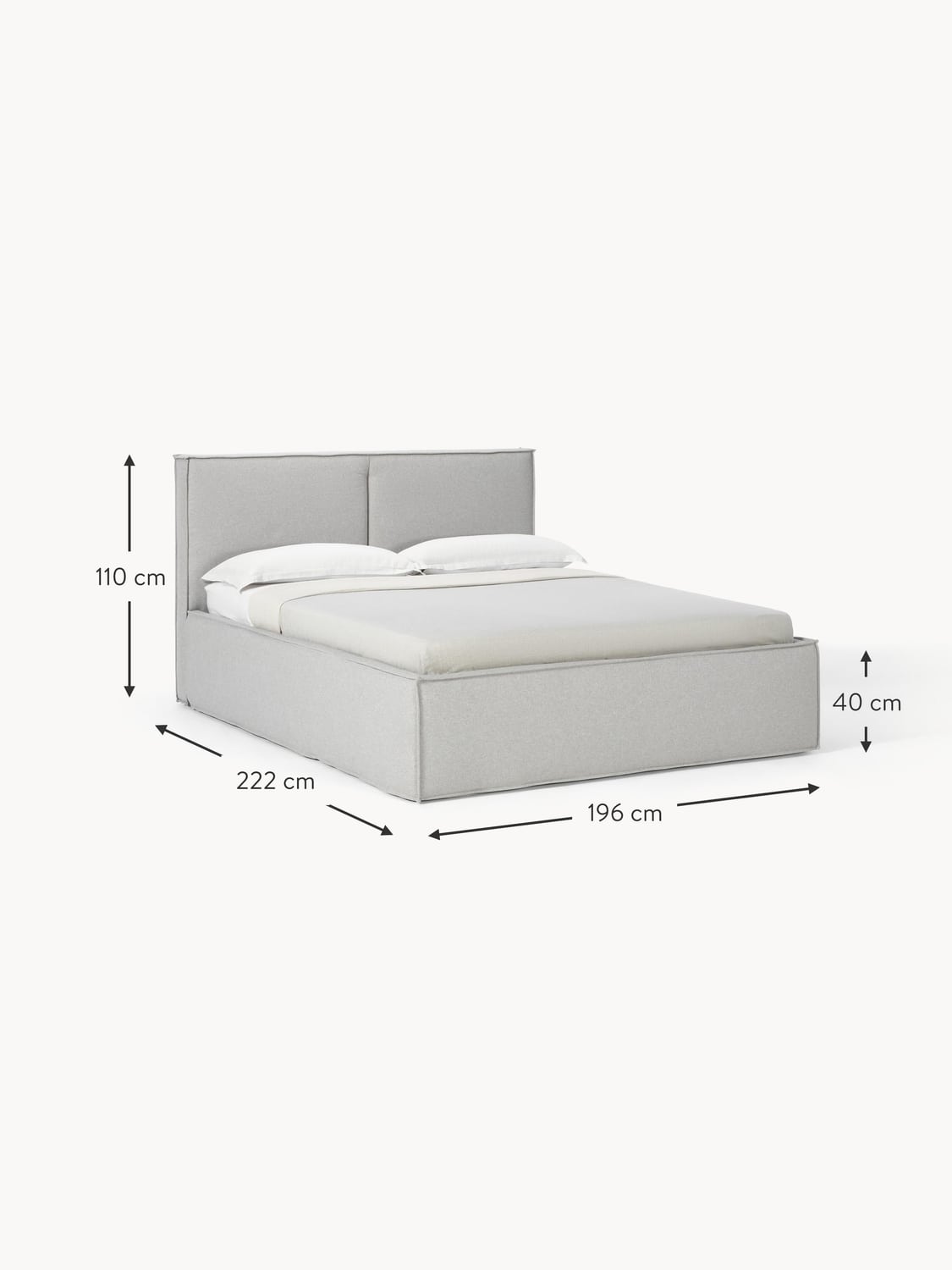 Figino Upholstered Bed