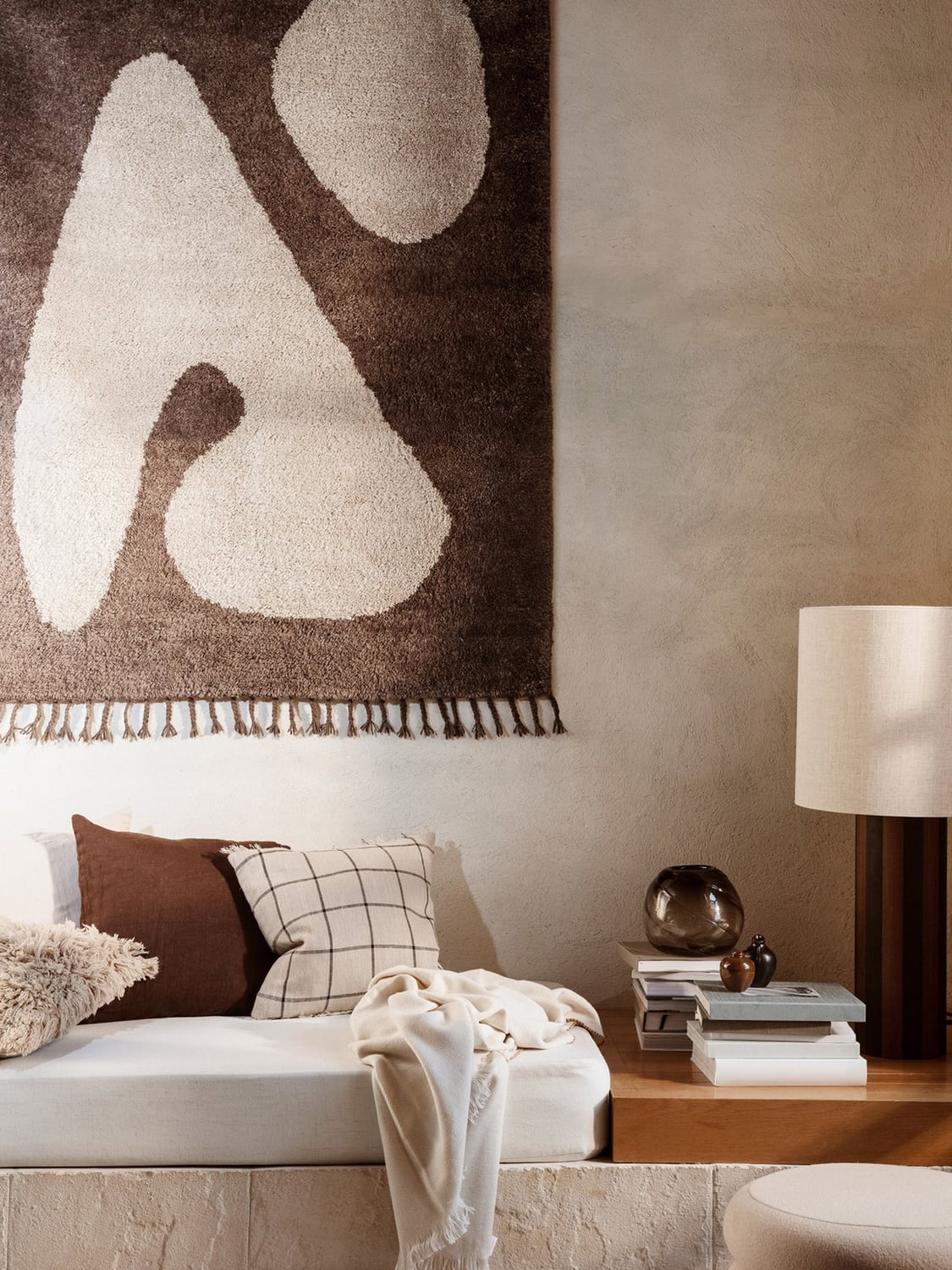 Sorico Hand-Knotted Wool High-Pile Rug
