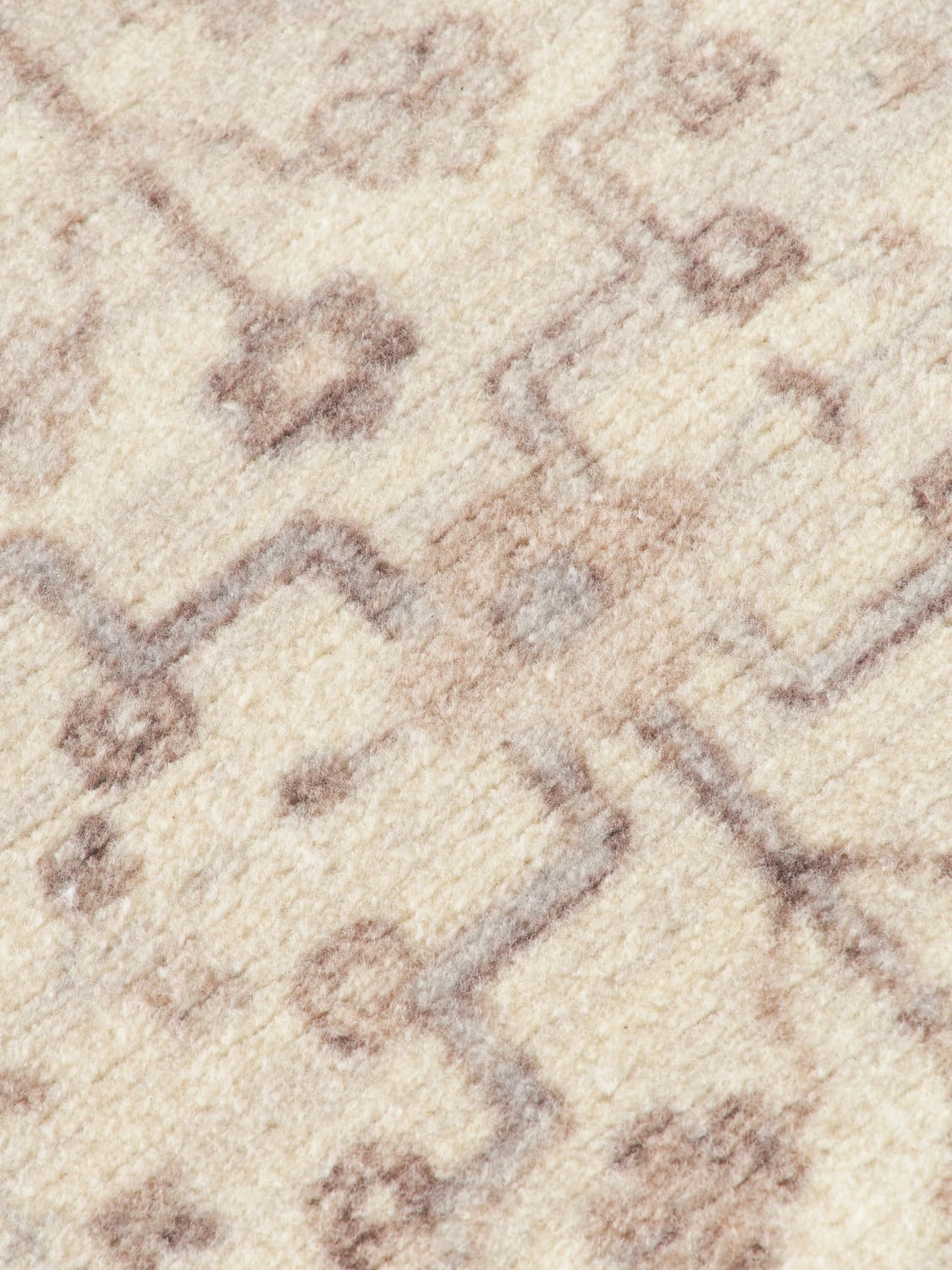 Dervio Hand-Woven Low-Pile Rug with Ornaments