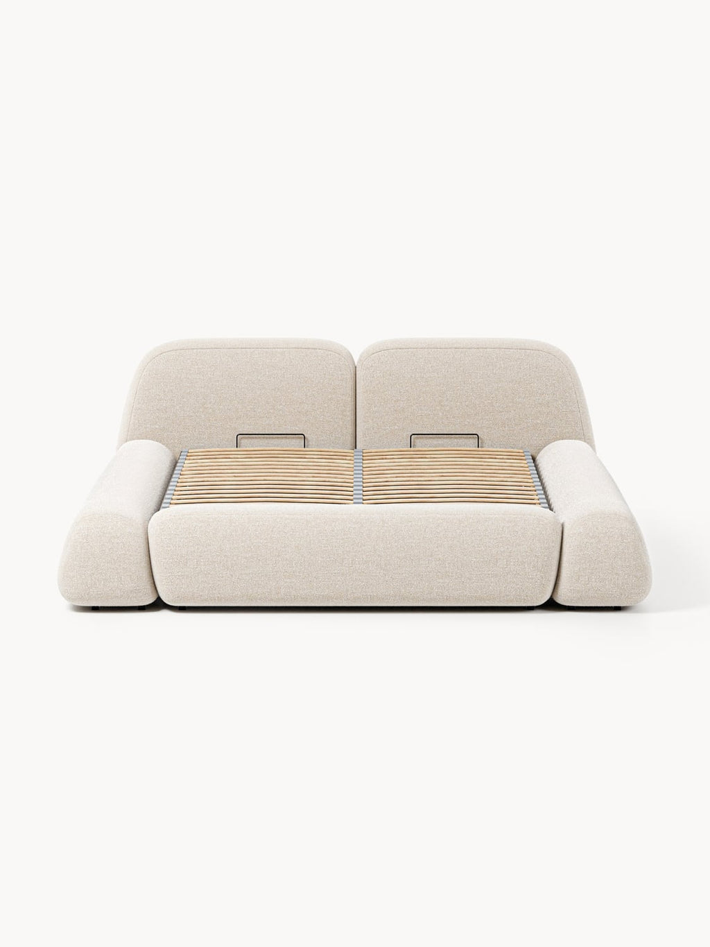 Bellara Upholstered Bouclé Bed with Storage