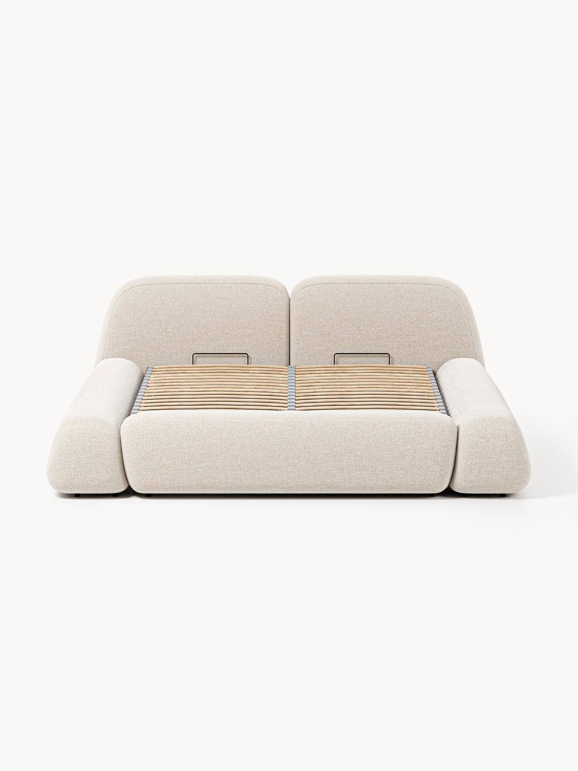 Bellara Upholstered Bouclé Bed with Storage