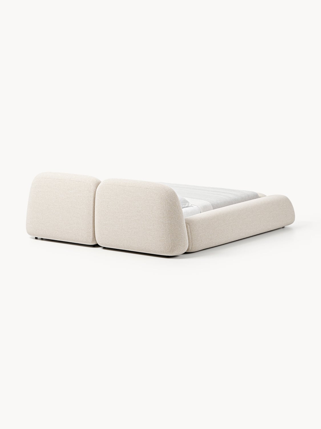 Bellara Upholstered Bouclé Bed with Storage