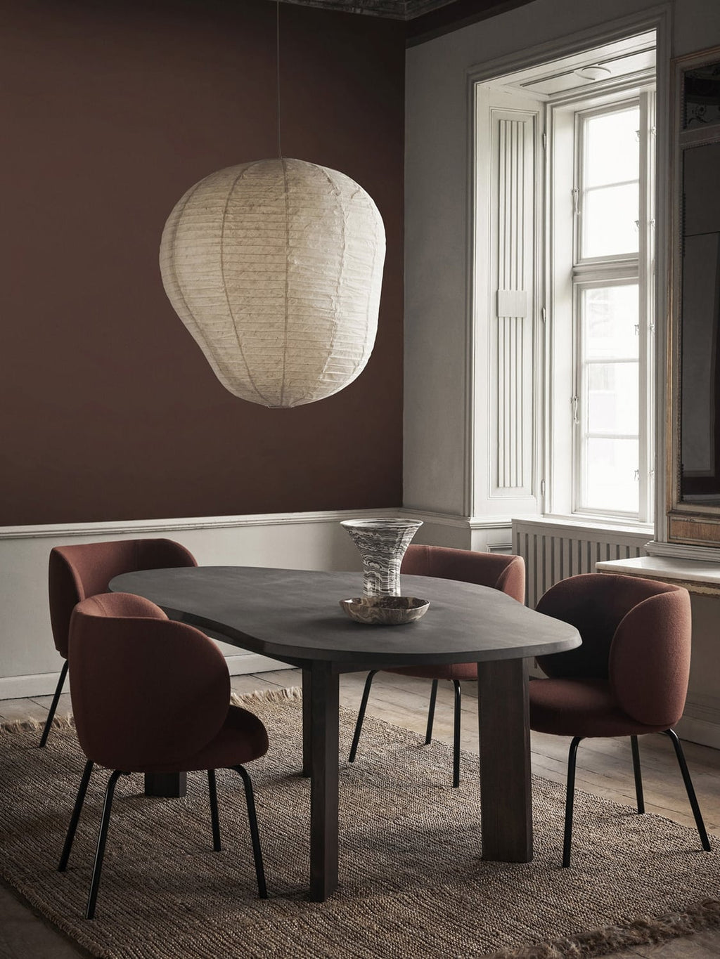Nesso Beech Wood Dining Table, 220 x 119 cm