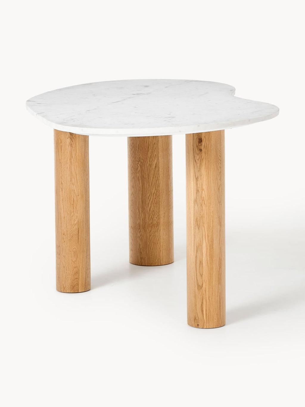 Montorfano Organic-Shaped Marble Dining Table — available in several sizes