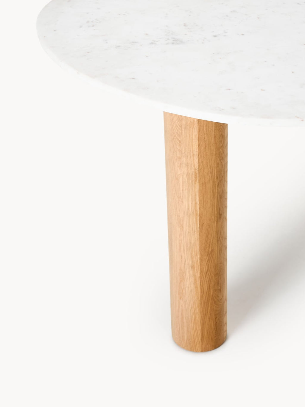 Montorfano Organic-Shaped Marble Dining Table — available in several sizes
