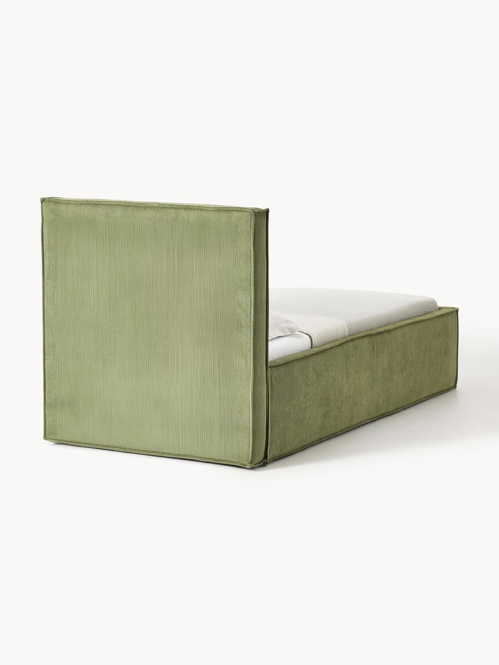 Figino Upholstered Corduroy Bed