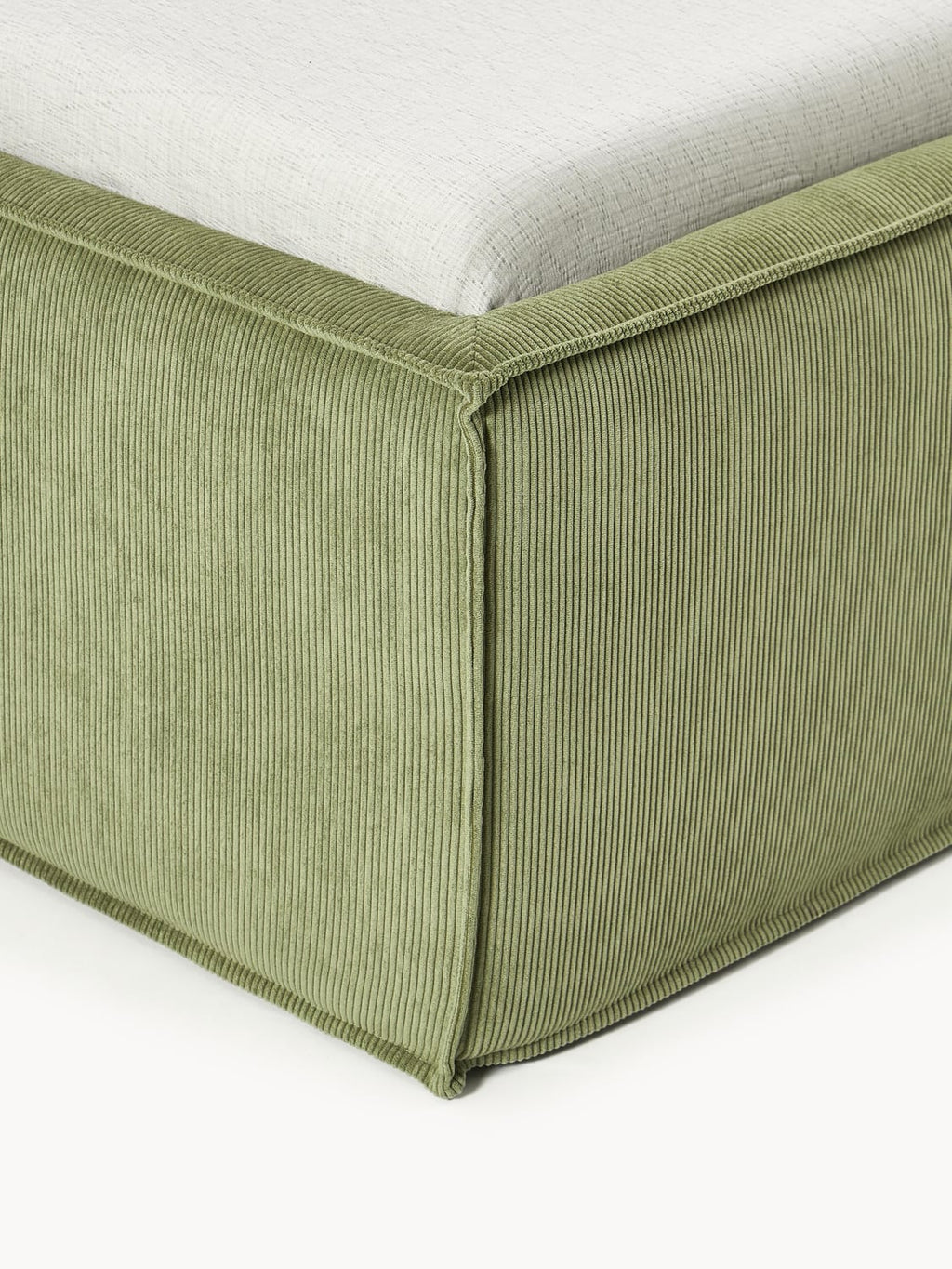 Figino Upholstered Corduroy Bed