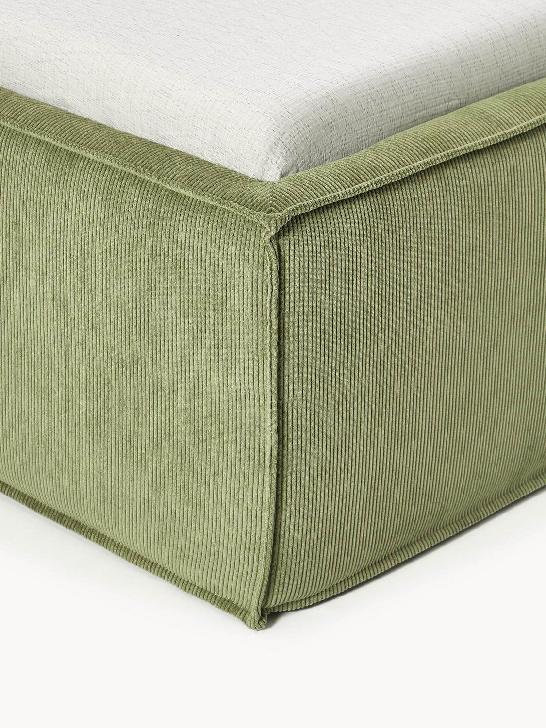 Figino Upholstered Corduroy Bed