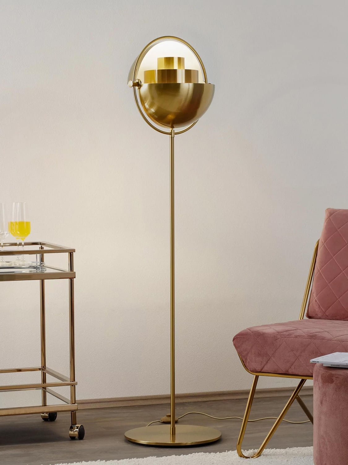 Pontelambro Multi-Lite Adjustable Floor Lamp