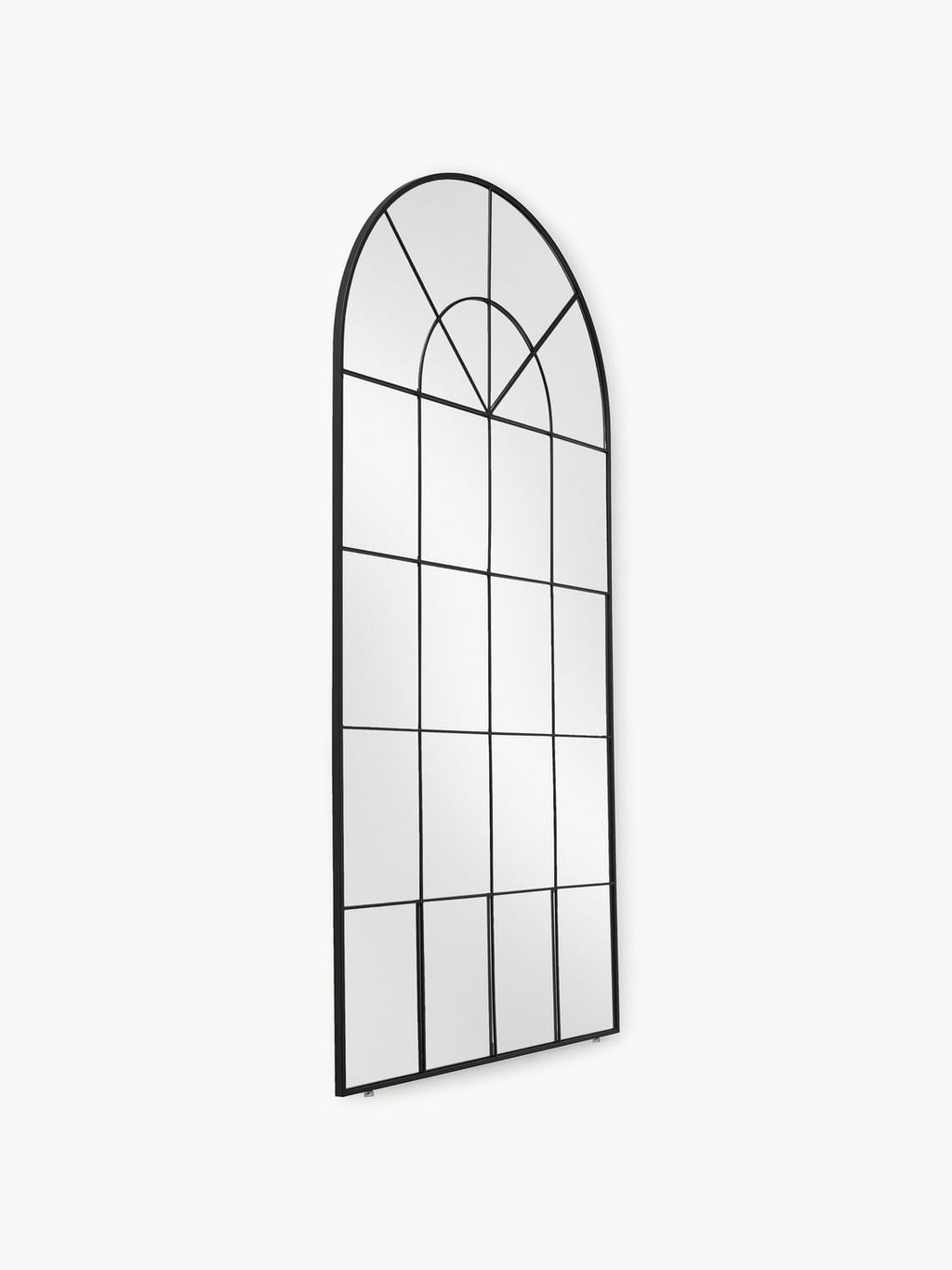 Olginate XL Full-Length Leaner Mirror in Window Style