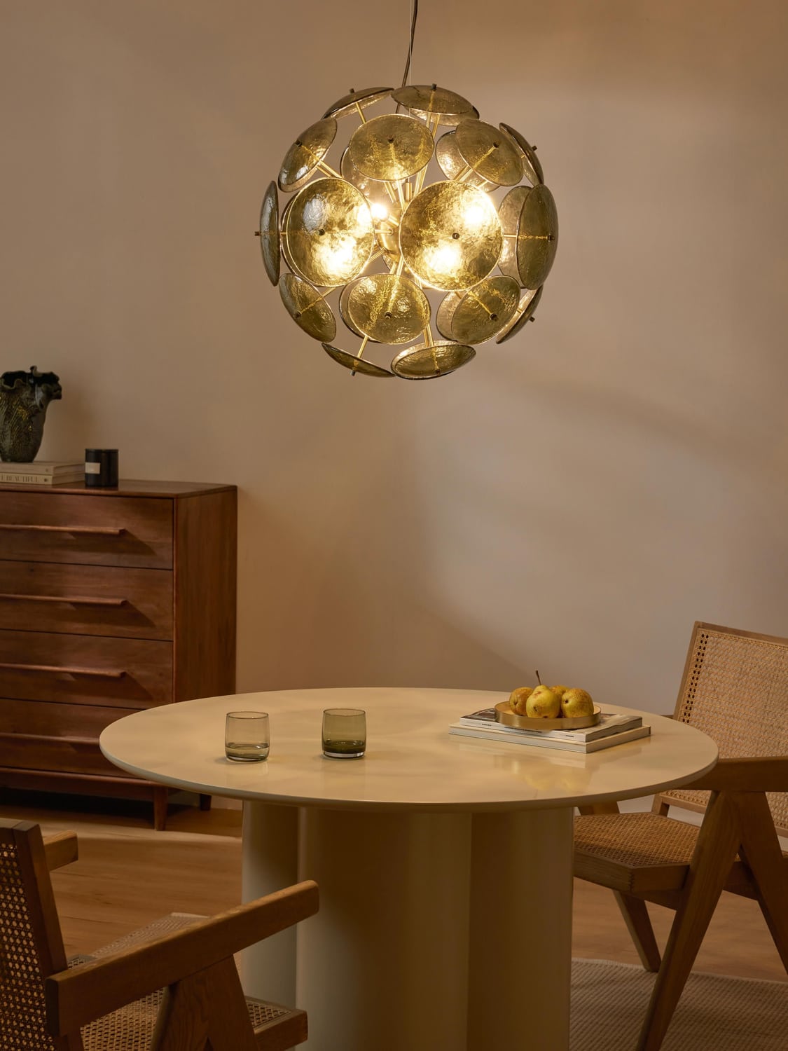 Fossano Glass Pendant Light