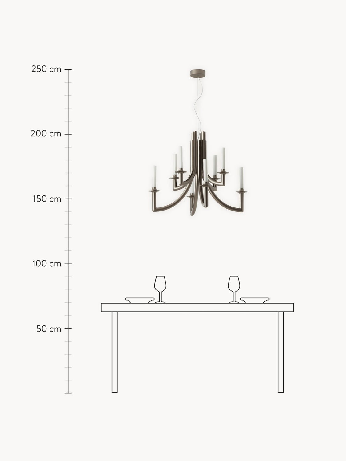 Rovellasca Chandelier