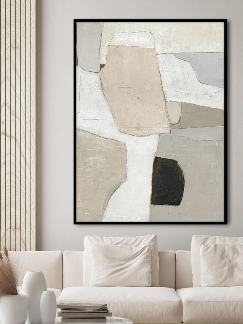 Casnate Hand-Painted Canvas Art