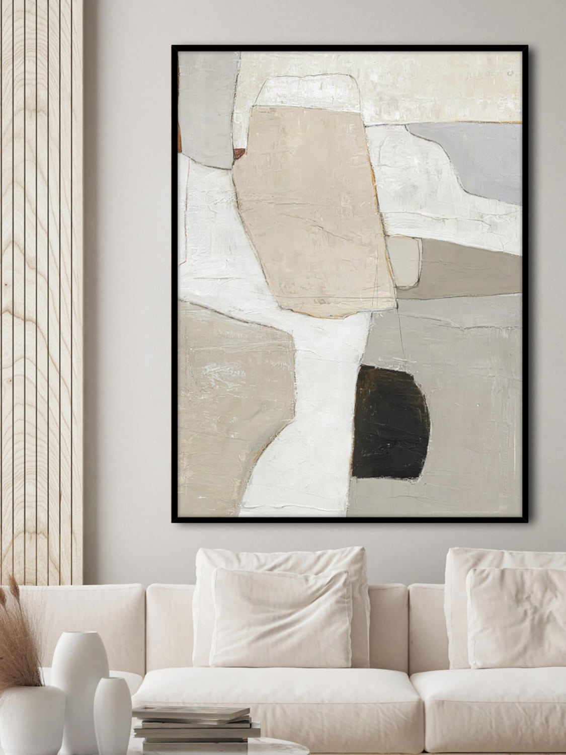 Casnate Hand-Painted Canvas Art