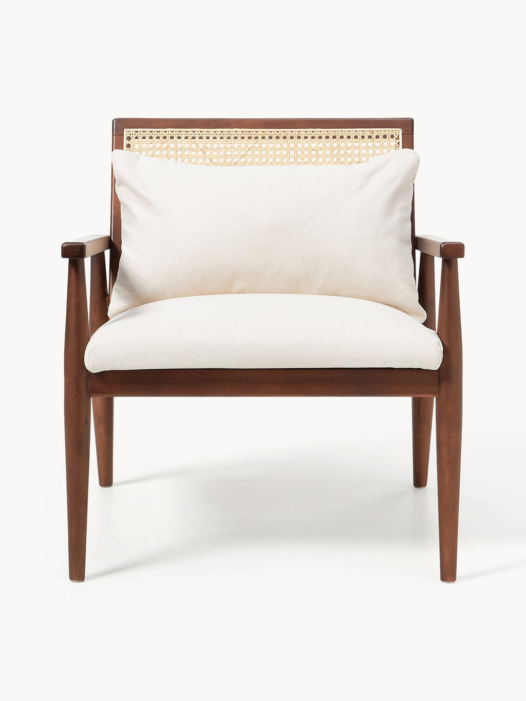 Alserio Rubberwood Lounge Chair