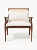 Alserio Rubberwood Lounge Chair