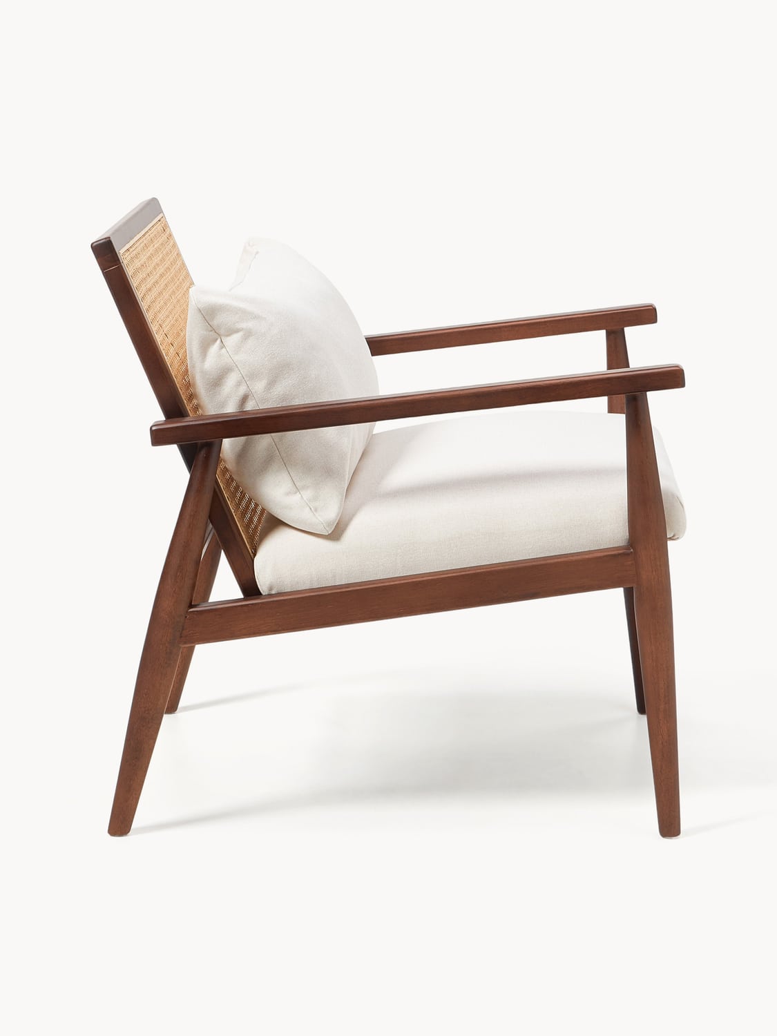Alserio Rubberwood Lounge Chair